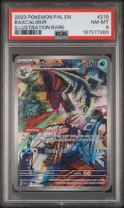 Baxcalibur 210/193 Sv02: Paldea Evolved Holo PSA 8 - Picture 1 of 2