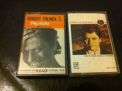 Robert Palmer Heavy Nova (Indonesia w lyrics) + Riptide (Festival) 2 cassettes - Image 1 of 4