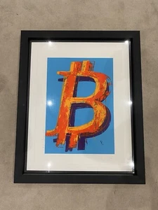 Mr Brainwash Bitcoin (Blue) - Limited edition (23/80) - Picture 1 of 2