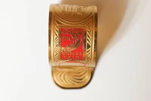 Anello Tovagliolo Vintage Esposizione Mondiale Chicago 1934 Rosso Raro - Foto 1 di 7