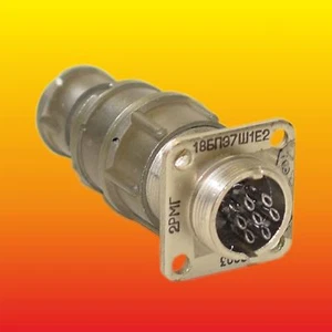 7 PIN 2RMG TYPE RUSSIAN CONNECTOR PANEL WATERPROOF CABLE 23A 560V AMPHENOL - Picture 1 of 2