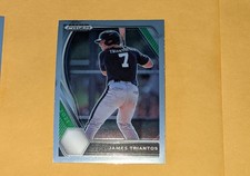 Chicago Cubs James Triantos 2021 Panini Prizm Baseball Draft Pick Card