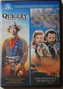Quigley Down Under (1990 / Rob Roy (1995 (DVD, WS) Tom Selleck LIKE NEW - Picture 1 of 1