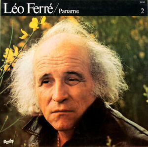 Léo Ferré LP vinyle PANAME  Barclay France 1966