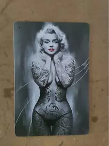 Marilyn Monroe sexy Mädchenschild für Wand Vintage Metall Dose Retro 11,8 Zoll x 7,8 Zoll - Bild 1 von 1