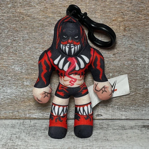 2016 WWF WWE Jakks Demon Finn Balor Mini Wrestling Buddy Plush Keychain Cover