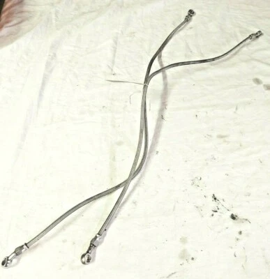 Kawasaki ninja zx9r 900r C2 1999 mangueras de freno delanteras, líneas Foto 1 de 3