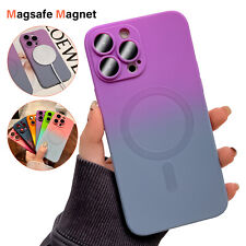 Gradient Magsafe Magnetic Shockproof Case For iPhone 15 Pro Max 14 Plus 13 12 11