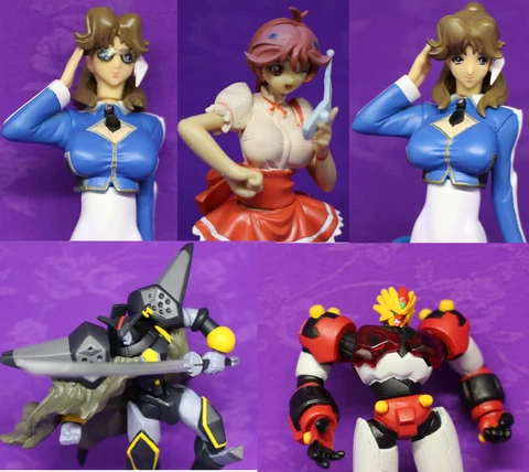 Godannar CM Trading Figure Gashapon Japan Super Robot Wars w Box Cover
