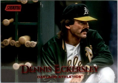 2019 Stadium Club Red Foil #174 Dennis Eckersley - BB - Image 1 of 2