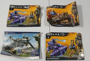 Mega Bloks Halo nur Bedienungsanleitungen 97014 #1 & #2 - 97011 - 96940 gebraucht - Bild 1 von 10