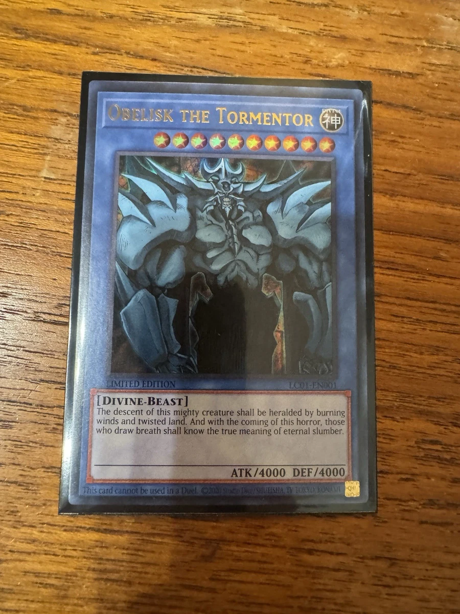 Yu-Gi-Oh! TCG Obelisk The Tormentor Individual Collectible Card