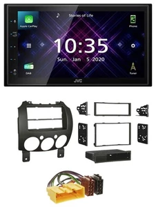 JVC DAB 2DIN MP3 Bluetooth USB Autoradio für Mazda 2 (ab 2007) - Bild 1 von 9
