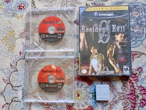 Resident Evil Zero 0 y 1 juegos con tarjeta de memoria (Nintendo GameCube) ¡Probado! - Imagen 1 de 9