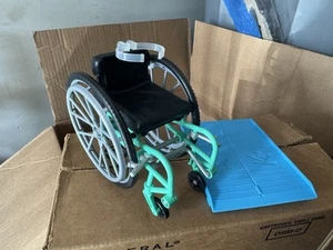 Barbie Wheelchair Ken Dreamhouse Fashionista Doll Accessory & Ramp Set, No Doll - Picture 1 of 2
