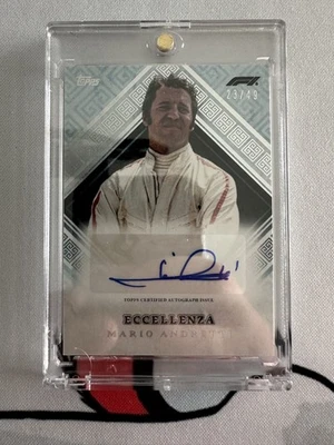 Eccellenza F1 - Mario Andretti - Veterano /49 Auto Blue Parallel Formula 1 - Image 1 of 2