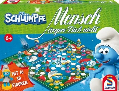 Mensch ärgere Dich nicht®, Die Schlümpfe Familienspiel - Bild 1 von 3