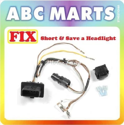 Reparación conector arnés de cables faros para Mercedes Benz CLK320 98-03 C120 Foto 1 de 2