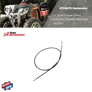 CABLE FRENO MANO TRX450S/ES TRX450FE/FM 2002-2004 APTO PARA HONDA FOREMAN 450 TRASERO - Imagen 1 de 8