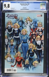 Fantastic Four #47 CGC 9.8 Marvel 2022 Russell Dauterman Variante Sue Storm Cubierta - Imagen 1 de 2