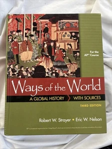 Ways of the World with Sources for the AP® Course 3rd Edition- Good - Imagen 1 de 3