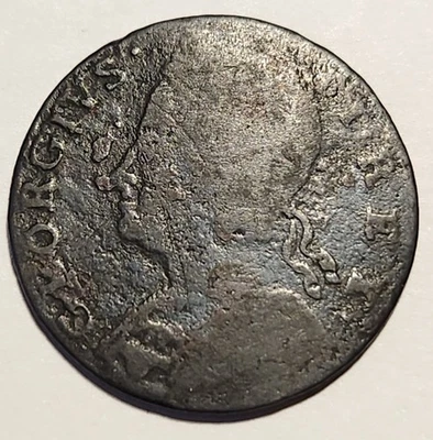 1738 Ogle Eye 1-38(a) (Scarce Non-Regal) 75.9 grains W/ Spalling  - Image 1 of 2