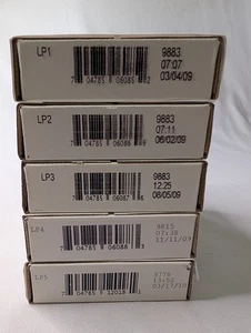 2009 2010 Lincoln Cent P&D US Mint Rolls LP1 LP2 LP3 LP4 LP5 Five Sealed Boxes - Picture 1 of 3