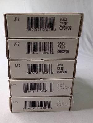 2009 2010 Lincoln Cent P&D US Mint Rolls LP1 LP2 LP3 LP4 LP5 Five Sealed Boxes - Image 1 of 3