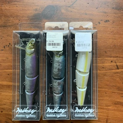 Jackall Mikey 140 старый запас изящный набор из 3 новый в коробке плавучие наживки/вейкбейт рыболовные приманки - Изображение 1 из 4