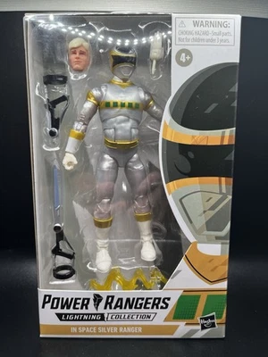 Power Rangers Lightning Collection IN SPACE SILVER RANGER Zhane Foto 1 de 2