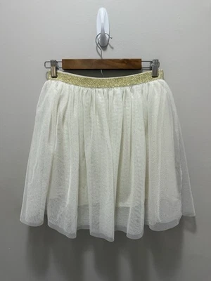 Falda de tul blanco brillante Holiday Time - Niñas XL (14-16) Foto 1 de 4