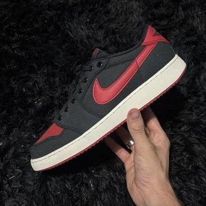 Nike Air Jordan 1 KO Low Shoes “Bred” Black Red DX4981-006 Men's Size 12 - Picture 1 of 7