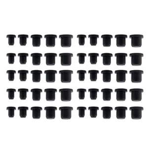 Pack of 50 Silicone Stoppers 5 Size Universal Fit for Bottles Tubes Kitchen Lab - Picture 1 of 8