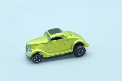 1968 Mattel Hot Wheels Redline - Antifreeze Classic 36 Ford Coupe USA  Lime (B23 - Image 1 of 4