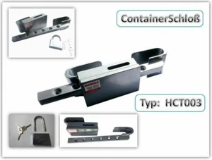Containerschloss Lagercontainer Massiv Stahl Lock Verschluss Verriegelung - Bild 1 von 7