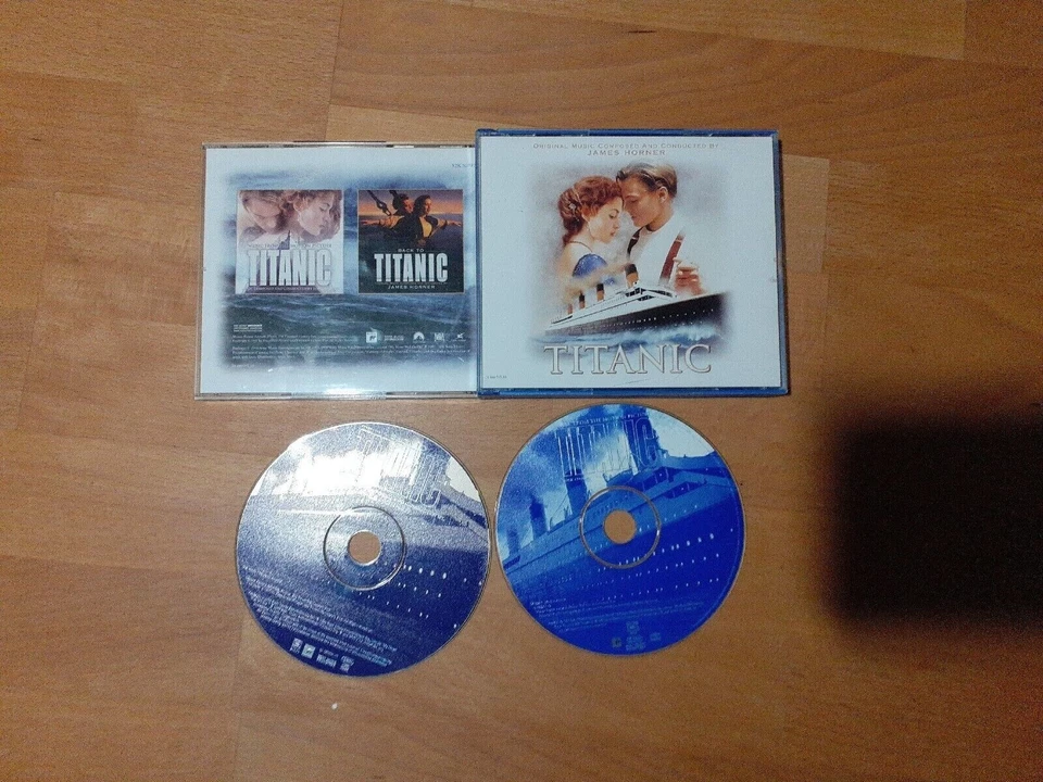 2-CDLUXUSAUSGABE JAMES HORNER (Composer) Titanic OSCAR beste Filmmusik LIMITIERT - Bild 1 von 1