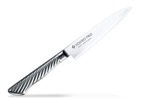 Tojiro Pro VG10 Petty Knife All Stainless Steel 120mm 4.7in F-883 Japan New - Picture 1 of 6