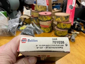 BELDON POWERPATH# 701038 - GRAY IGNITION WIRE 8mm X 28" - NEW PREMIUM QUALITY - Picture 1 of 1