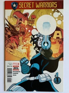 Secret Warriors #1 Marvel Comics 2017 1st Team App - Picture 1 of 10