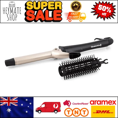 Remington 19mm Pro Curls Ceramic Hair Wand Styling Curler/Curling Iron Black NEW - image 1 of 4