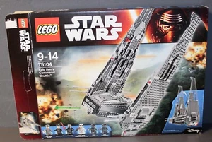 LEGO Star Wars 75104 Kylo Ren's Command Shuttle mit OVP und BA TOP! - Imagen 1 de 5