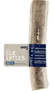 Dog Chew Elk Antler Medium Wild Sourced North American Grade A split - Picture 1 of 10