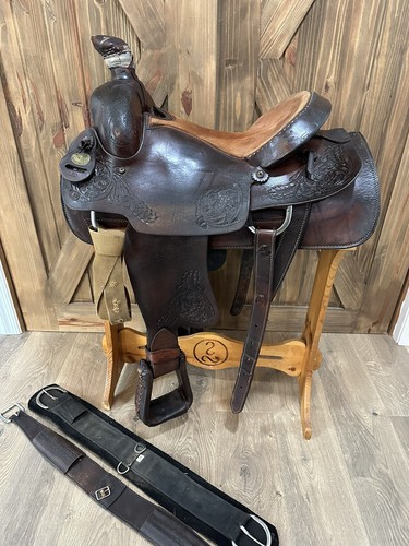 16.5” Crates Roping Western Saddle Model 422