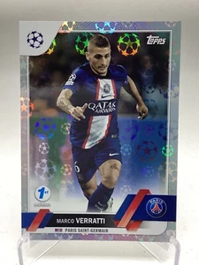 TOPPS UEFA CLUB COMPETITIONS 2022/23 1st EDITION STARBALL MARCO VERRATTI - Imagen 1 de 2