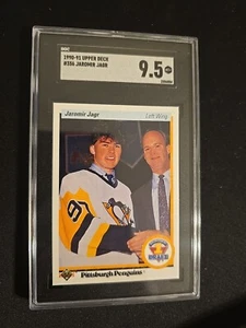 1990-91 Upper Deck Jaromir Jagr #356 SGC 9.5 Mint+ Rookie RC - Bild 1 von 2
