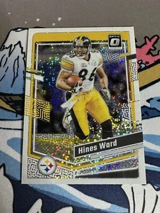 2023 Donruss Optic Hines Ward White Sparkle #161 - Picture 1 of 2