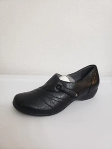 Dansko Womens Franny Black Milled Nappa Size38 /US7.5-8 Leather Loafers Comfort - Bild 1 von 13