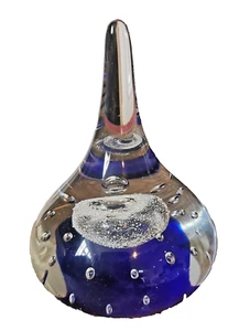 Vintage Glas Briefbeschwerer - Bild 1 von 4