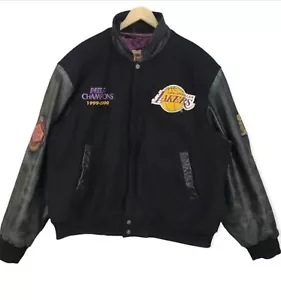 Vintage Jeff Hamilton Lakers NBA 2000 Champions Varsity Jacket (S) - Picture 1 of 2