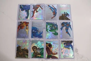 1995 FLAIR MARVEL ANNUAL 12 CARD HOLOBLAST CHASE SET Spider-Man Deadpool Venom - Bild 1 von 22